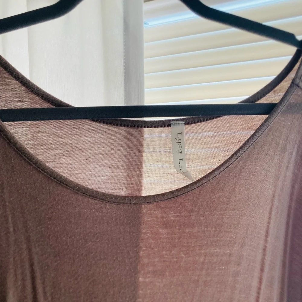 Tan Tunic Dress - Picture 2 of 4